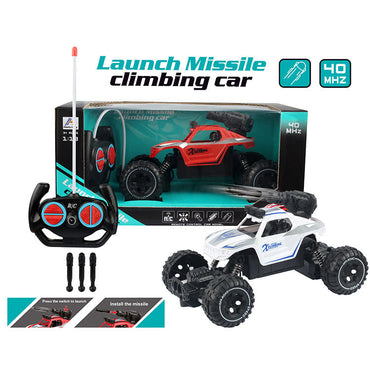 Spray Type & Launch Missile Remote Control Climbing Car | 1-18 Scale Rock Crawler Climbing Car
